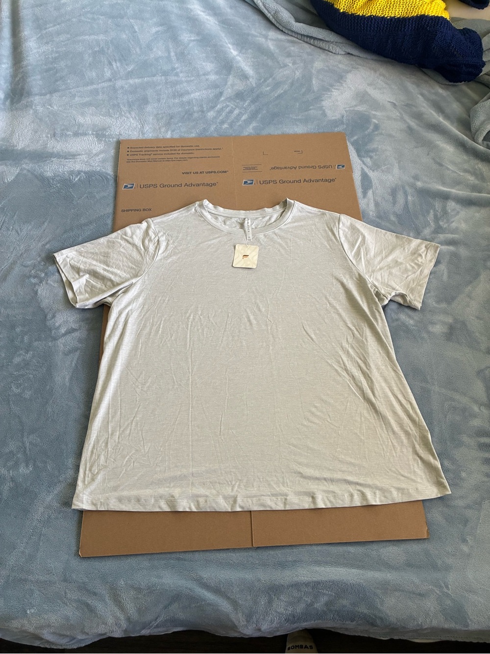 Fabletics T-Shirt Womens 1X Plus Gray Blake Short Sleeve Long Tee Sportswear NEW